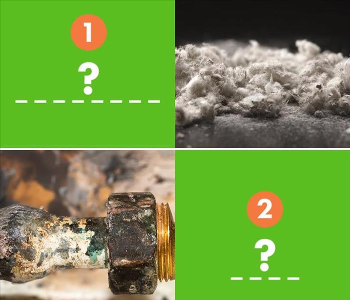 The picture shows Asbestos and Lead